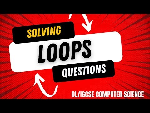 Solving Loops Pseudocode Questions | O Levels Computer Science 2210 | IGCSE Computer Science 0478