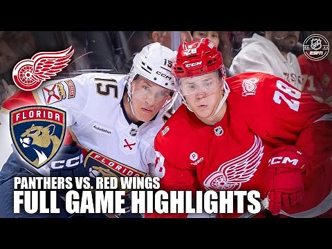 Florida Panthers vs. Detroit Red Wings | Full Game Highlights | ESPN NHL
