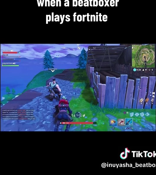 Beatboxer Codfish Playing Fortnite: A Unique Experience