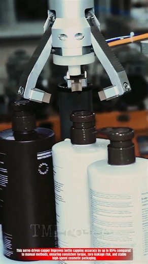 Innovation Servo Capper Machine: Way to Precision Bottle Pump Locking