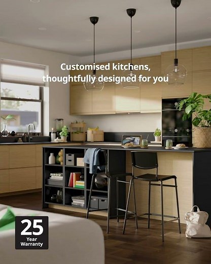Customised kitchens, thoughtfully designed for you!