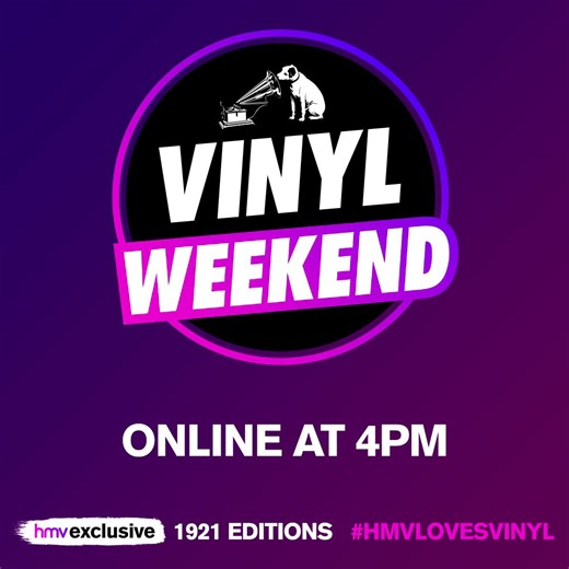 3K views · 13 reactions | Vinyl Weekend is here!  Picked up something special? Show us your haul in the comments!  Can’t make it in-store? No worries—all titles drop online at 4PM today on https://ow.ly/tiAM50W8U5I. Explore the full list: https://ow.ly/YlPw50W8U5H | hmv | Facebook