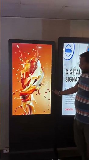50” digital standee