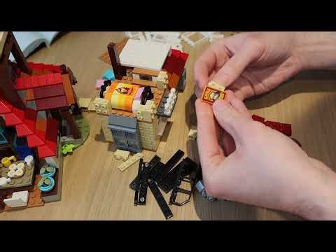 Building LEGO Harry Potter 75980 Attack on The Burrow Part VIII