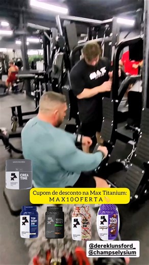 Cupom: MAX10OFERTA 🏷 Cupom de desconto no Site oficial da Max Titanium #academia #cupommaxtitanium