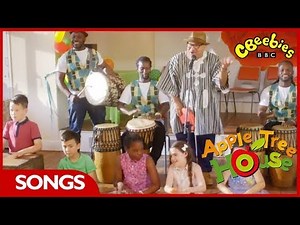 CBeebies Songs | Apple Tree House | The Drumming Song