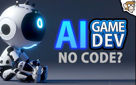 【Code Monkey视频分享】零代码经验只用AI做游戏？