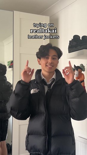 Trying on RealTakai Leather Jackets - No. 5411 & No. 401