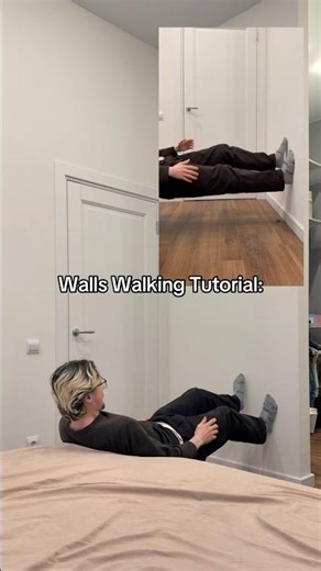 WALLS WALKING TUTORIAL🚷