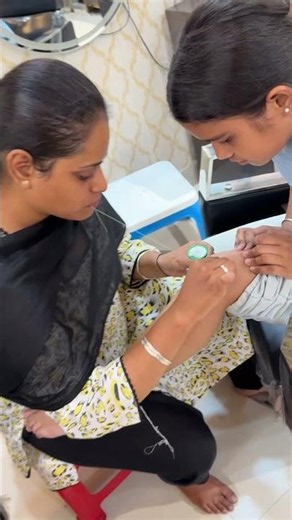 Eyebrow Threading. Thread Practice for Beginners Students.
