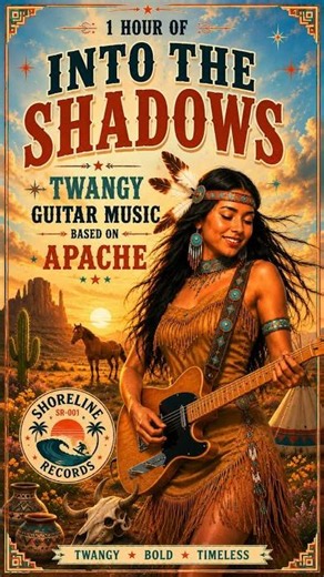 🎸 INTO THE SHADOWS 🌵 Twangy Guitar Inspired by Apache | Vintage Surf & Western Instrumental
