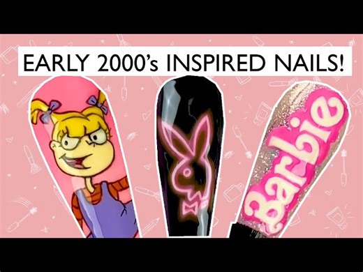 Early 00s Nails Four Nine Looks Salon