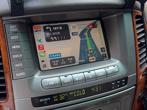 雷克萨斯LX470无损升级CarPlay成功🎉 老车机秒变智能屏，真香！