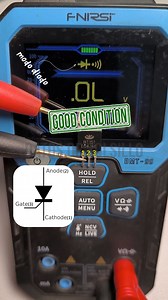 En este video se muestra cómo medir y comprobar un tiristor usando un multímetro. Se utiliza como ejemplo el modelo BT151, explicando de forma clara cómo identificar sus terminales y verificar si el componente está funcionando correctamente. Una guía práctica para diagnóstico y reparación electrónica. #Electrónica #Electricidad #Tiristor #Thyristor #BT151 #ComponentesElectrónicos #DiagnósticoElectrónico #Mantenimiento #Electrotecnia | Datos de Bolsillo