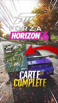 The Forza Horizon 6 map! All the regions and landscapes 😍🔥