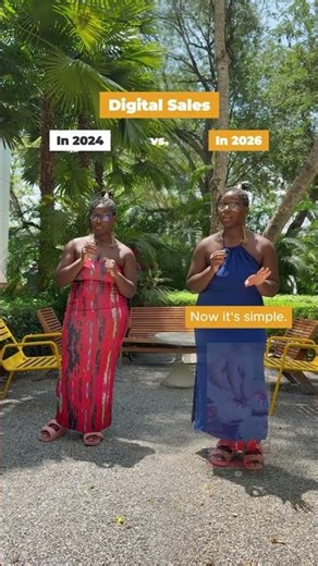 Digital sales in 2024 vs digital sales in 2026 📈