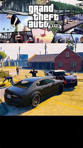 Impossible Escaping from police in gta5//#gta5 #gta5gameplay shorts #gta v video
