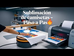 Sublimación de Camisetas Paso a Paso🔥 | Guía Completa para Principiantes
