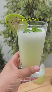 Agua de tuna 💚 #cactus #tuna #tunamexicana | Tecalli