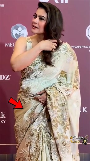 Kajol Ki Designer Saree Itni Mahengi Ho Sakti Hai! 😱✨#Kajol #DesignerSaree #KajolFashion
