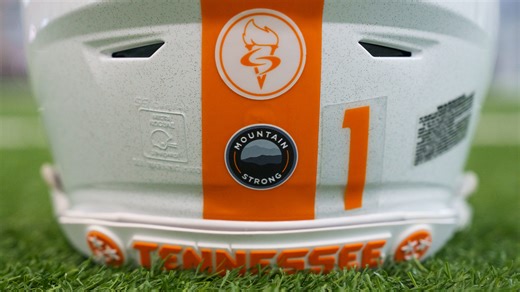Tennessee football unveils helmet sticker to support Hurricane Helene victims