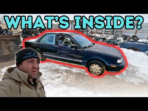 Making HUGE Progress at the Junkyard, Plus I Found Something UNEXPECTED in this Scrap Car!