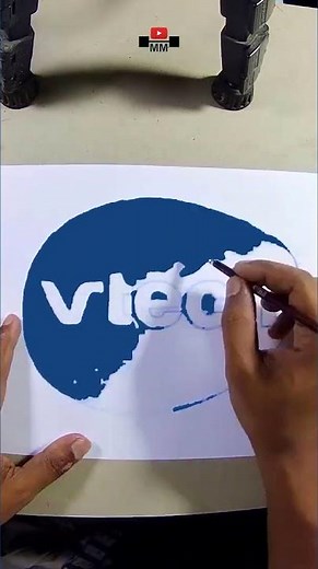 How to draw the Vtech logo #shorts