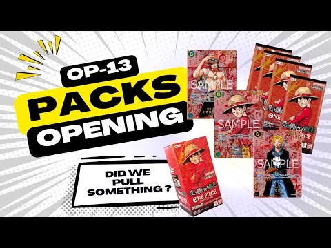 OP-13 One Piece TCG Booster Pack Opening | What Will We Pull?