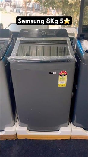 Samsung 8Kg 5⭐️ Eco Bubble Top Loading Fully Automatic Washing Machine 🔥