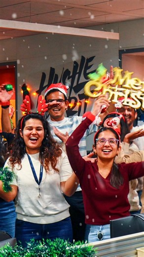 Amidst busy workdays, deadlines, and focused minds, Christmas arrived at Radixweb with a little magic 🎄 A pause from the everyday rush. A workplace filled with festive cheer. Moments of joy, laughter, and celebration that reminded us that beyond work, it’s the spirit we share that truly matters. Wishing everyone a warm, joyful, and memorable Christmas. 🎅 #christmas #corporatevideo #radixweb #workculture #christmascelebration | RadixWeb