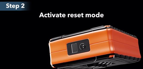 Locker Lock for Gym, School, Home & Work | 4-Digit Combination Padlock | 1-Pack, Black/Orange