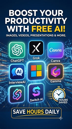 5 Free AI Tools to Save You Hours.