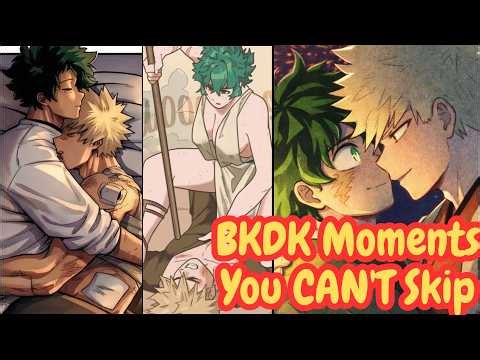 💚🔥 BKDK Moments You CAN’T Skip | Sweet, Funny & Emotional Deku x Bakugo Comic Dub