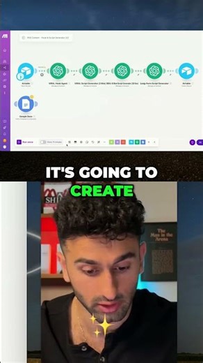 Create Scripts FAST: Automation Workflow Tutorial #shorts
