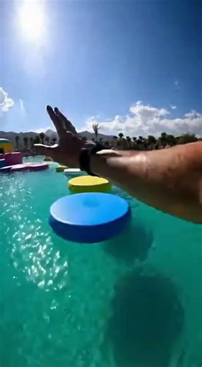 The Ultimate Water Obstacle Course! 💦 #viral #waterslide #water