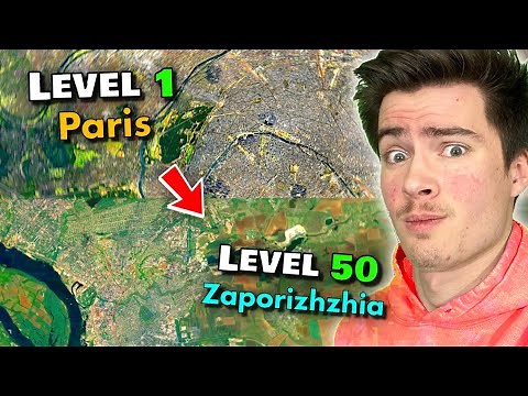 Find Every European City on a BLANK MAP Challenge