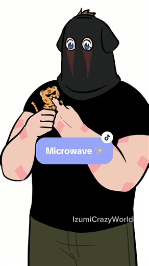 Silly Cat vs. Microwave - Funny Animation Meme