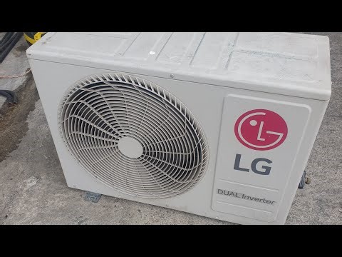 LG inverter splut type pulldown cleaning at Marikina city #AirconCleaningPasig #AirconDeepCleaning
