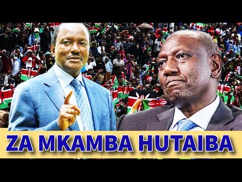EXPLOSIVE ATTACK: Rigathi and Kalonzo Completely Destroy William Ruto at Uhuru Park.