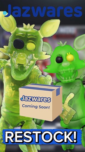 Jazwares Radioactive Foxy Figure Got RESTOCKED!