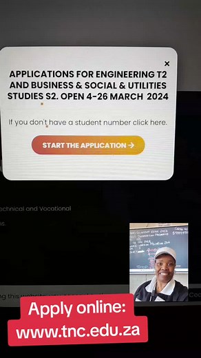 Tshwane North TVET College Application Solutions