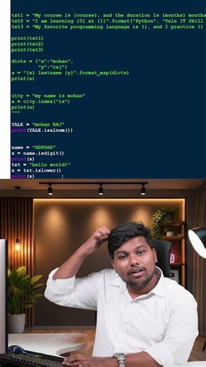 Python islower() Explained in Tamil | Small Letters Check செய்வது எப்படி?