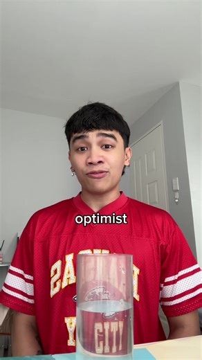 the glass | the glass is half full