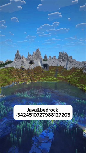 Seed found by: BradPat #minecraftseeds #minecraftjava #minecraftbedrock #minecraft26