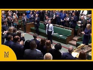 Standing ovation for MP who had limbs amputated after sepsis