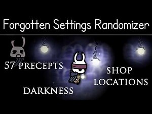 Hollow Knight Randomizer With Forgotten Settings