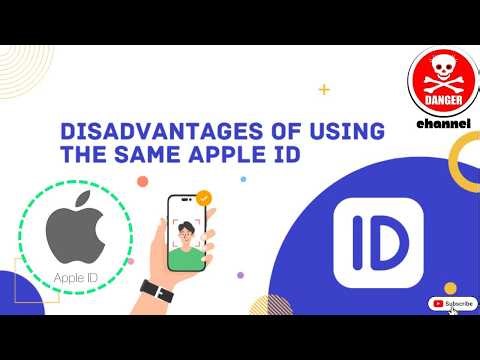 Disadvantage using Apply ID, Apply ID use two smart phone