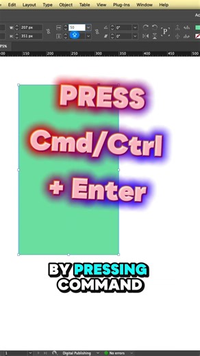 Stop Clicking InDesign’s Constrain Proportions Icon!
