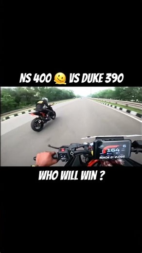 NS400 vs Duke 390 Drag Race Aaj Pata Chal Gaya Asli King Kaun Hai!👑#duke390 #ns400 #dragrace #2026
