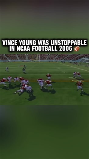 Vince Young in NCAA Football 2006: Unstoppable!